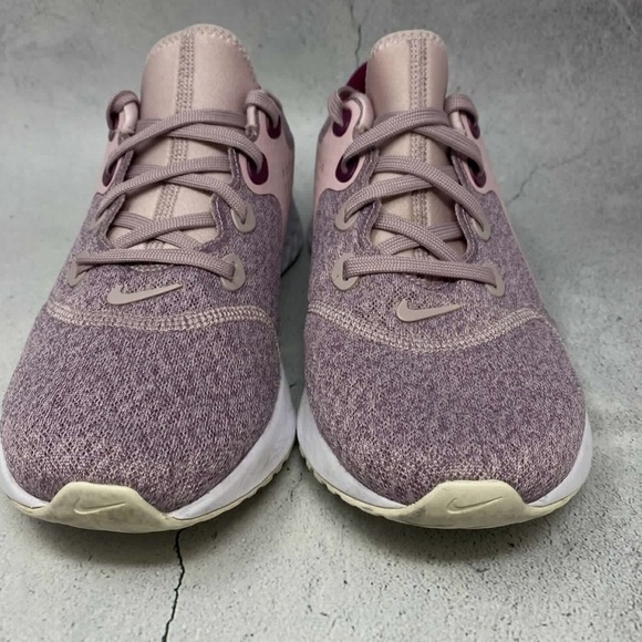 Nike Legend React Plum Chalk Woman’s Sz 11 Pink Plum Runners - Picture 5 of 8